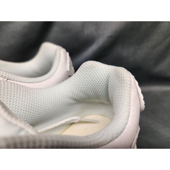 Nike Boys Air Max 90 LTR (PS) Leather Triple White Size 2Y BRAND NEW NO BOX !! - Picture 5 of 15